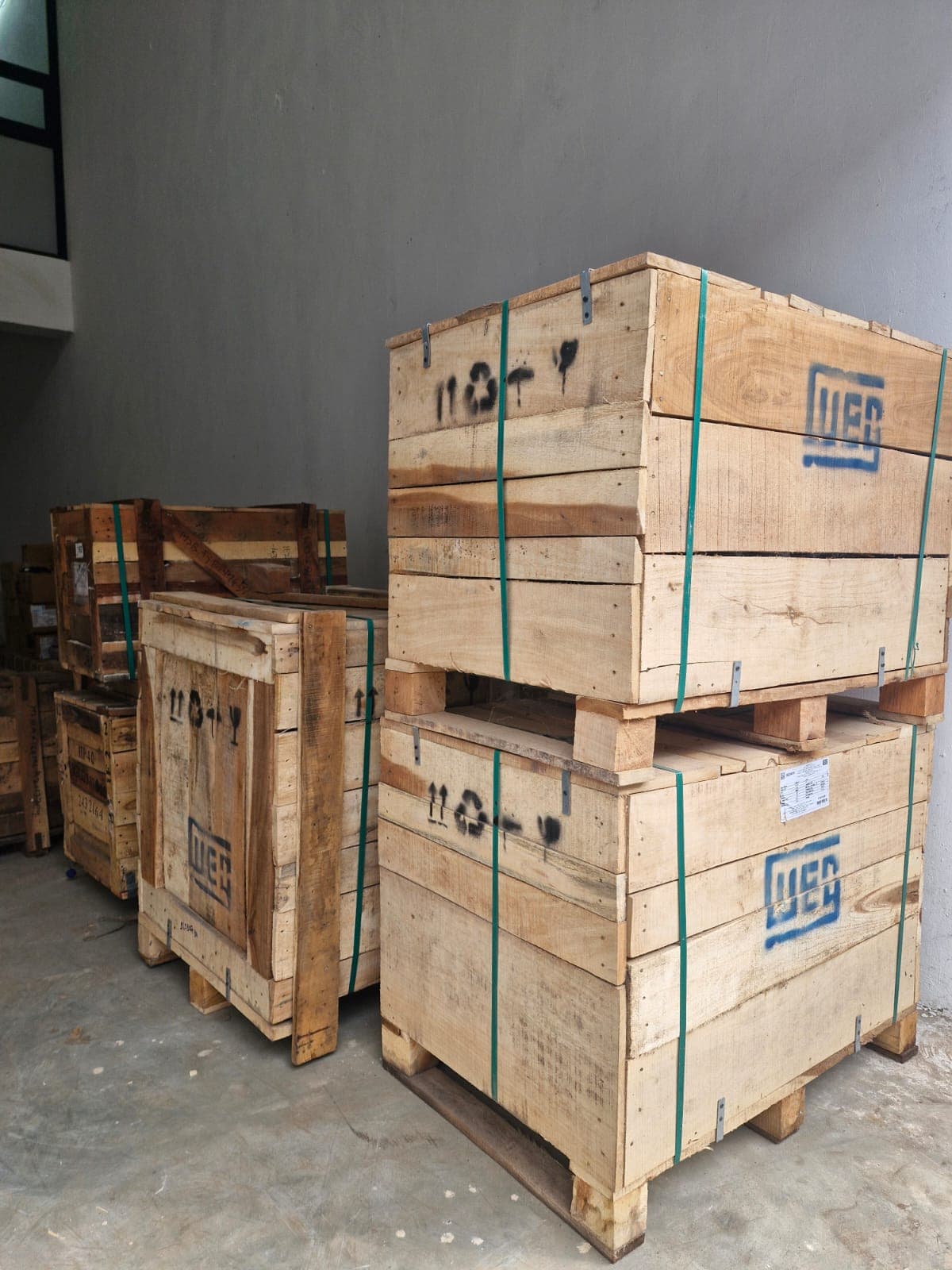 Supply of Various Electric Motors to a Mine